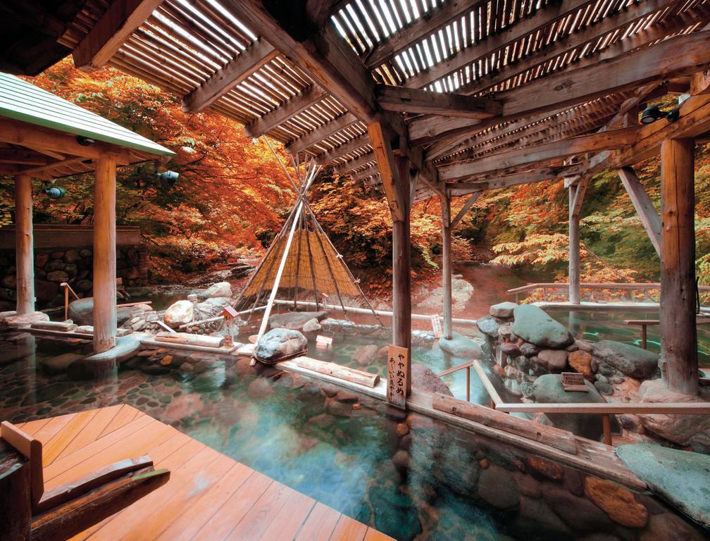Sakunami Onsen Yuzukushi Salon Ichinobo Sendai Dış mekan fotoğraf